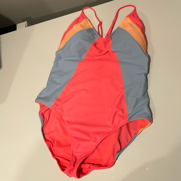 Sherbet Colored One Piece Swimsuit - Picture 6 of 6